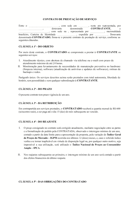 Contrato teste 02