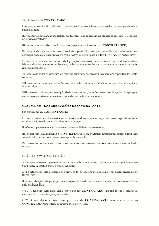 Contrato teste 02