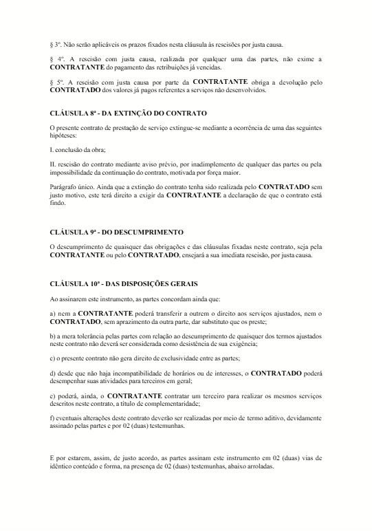 Contrato teste 02