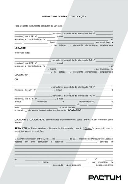 CONTRATO DE LOCAÇÃO - DOWNLOAD