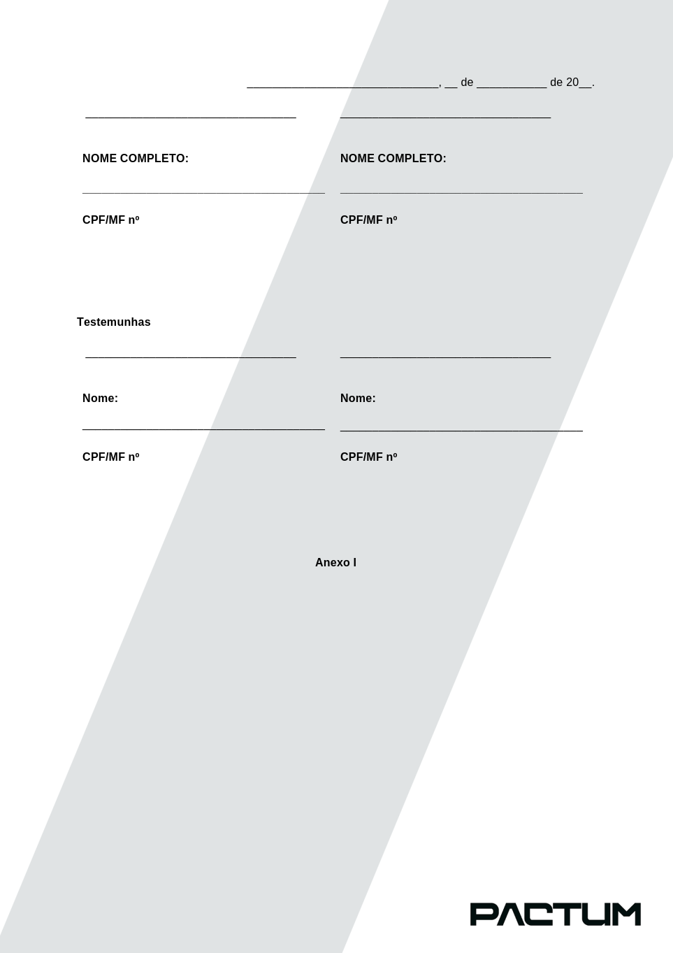 CONTRATO DE PRESTAÇÃO DE SERVIÇO - ASSINATURA
